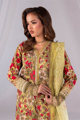 Noor By Imrozia Serene Stitched 3 Piece Summer Suit-SP-67 TAABIR