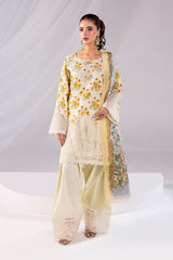 Noor By Imrozia Serene Stitched 3 Piece Summer Suit-SP-68 MEHER