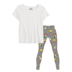 12 AM By Khawar Latif Nostalgia Tights with Matching Tshirt