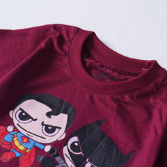 Kjunction Boys Half Sleeves-Printed T-Shirt (Super)