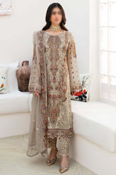 Chevron by Ramsha Unstitched 3 Piece Chiffon Vol-08 Suit-A-806