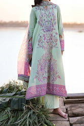 M Basics By Maria B Unstitched 3 Piece Emb Lawn Eid 2 Suit-D-10-A