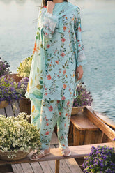 M Basics By Maria B Unstitched 3 Piece Emb Lawn Eid 2 Suit-D-06-B