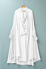 Bustangi White Khimar
