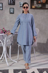 Discover comfortable cotton women's 2-piece suits & stylish co-ord sets in Pakistan.