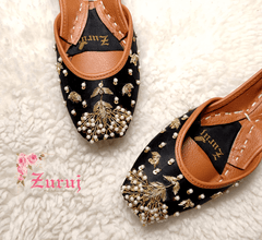 Zuruj Khussa Collection'2025-Zun-106-Black