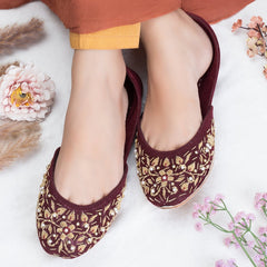 Zuruj Khussa Collection'2025-zun-137-Maroon