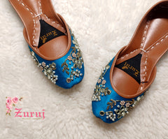 Zuruj Khussa Collection'2025-Zun-150-Blue