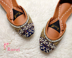 Zuruj Khussa Collection'2025-zun-184-Blue