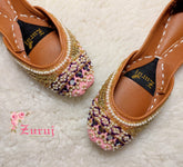 Zuruj Khussa Collection'2025-zun-184-Pink