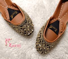 Zuruj Khussa Collection'2025-Zun-188-Black