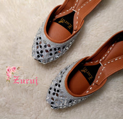 Zuruj Khussa Collection'2025-zun-209-Silver