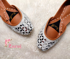 Zuruj Khussa Collection'2025-zun-209-White