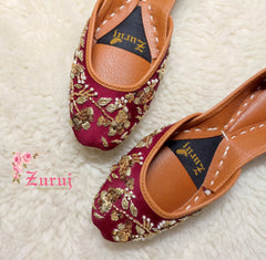 Zuruj Khussa Collection'2025-Zun-223-Maroon