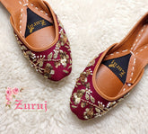 Zuruj Khussa Collection'2025-Zun-223-Maroon