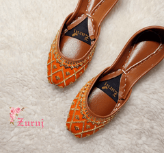 Zuruj Khussa Collection'2025-Zun-35-Orange