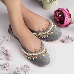 Zuruj Khussa Collection'2025-Zun-4-Grey