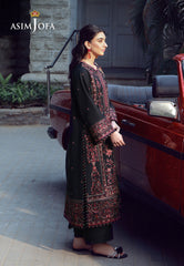 Aira By Asim Jofa Unstitched 3 Piece Emb Cambric Summer Suit-AJMUB-09
