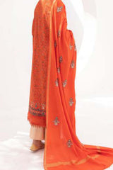 Fadilah by Gul e Zarki Unstitched 3 Piece Lawn Suit-FG-14