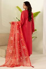 Zellbury Unstitched 3 Piece Lawn Vol-04 Suit-WUS26E30510
