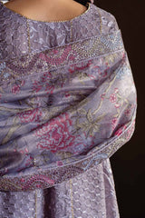 Qala by Mushq Unstitched 3 Piece Kamdaani Suit-MCK-10-Eira