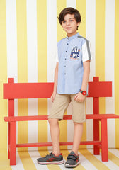 Chambray Cotton Shirt - Wear Ochre