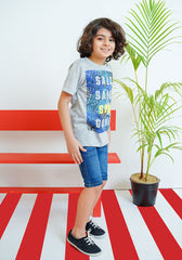 Printed T-Shirt - Wear Ochre
