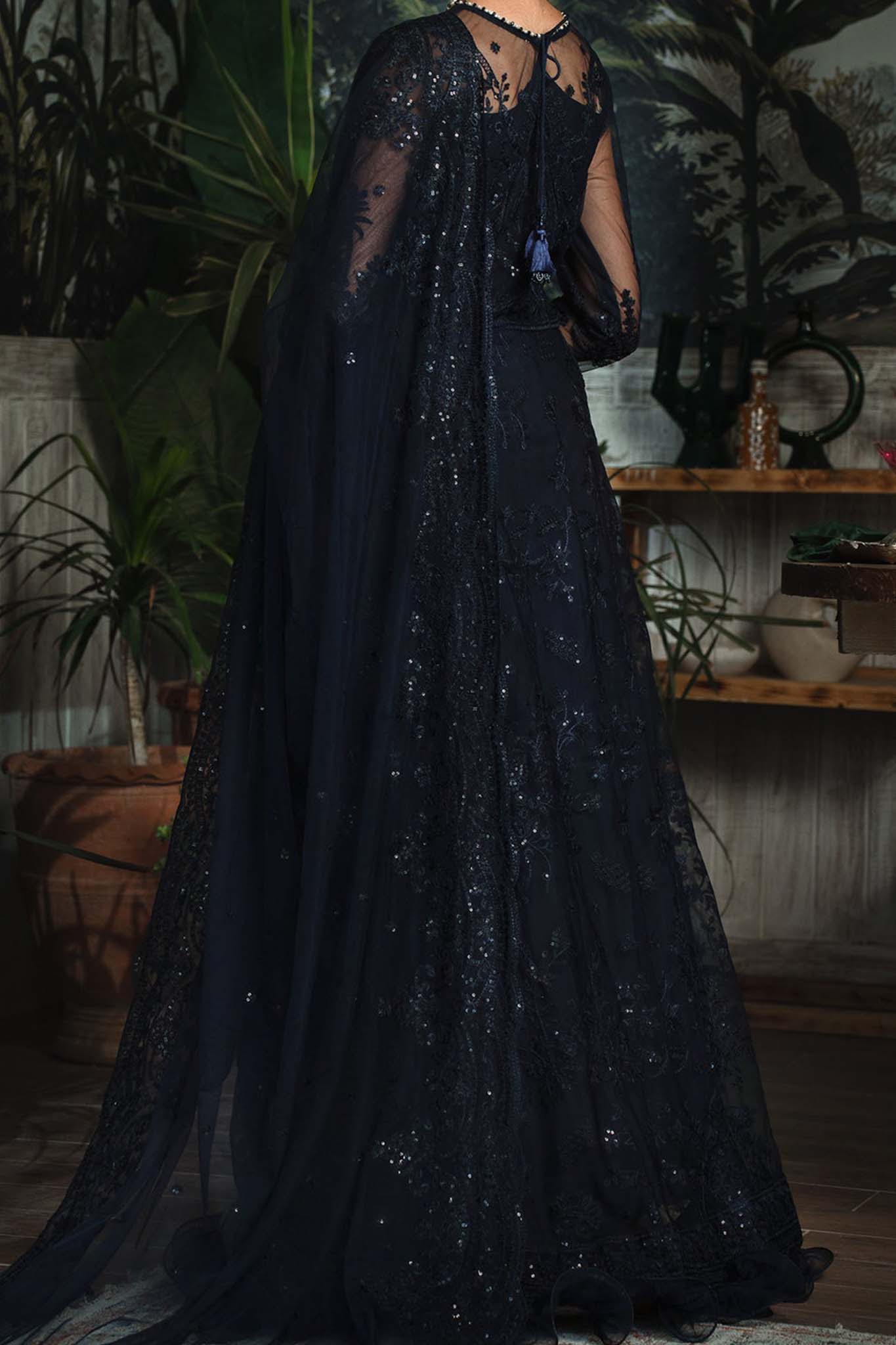La Rosella by Zarif Unstitched 3 Piece Luxury Formals Collection'2023-ZLR-08-Starry