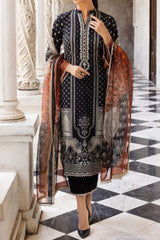 Tahra by Zainab Chottani Unstitchd 3 Piece Lawn Collection'2023-ZTC-09-A