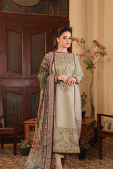 Zarq Barq by Asim Jofa Unstitched 3 Piece Eid Lawn Suit-AJZB-25