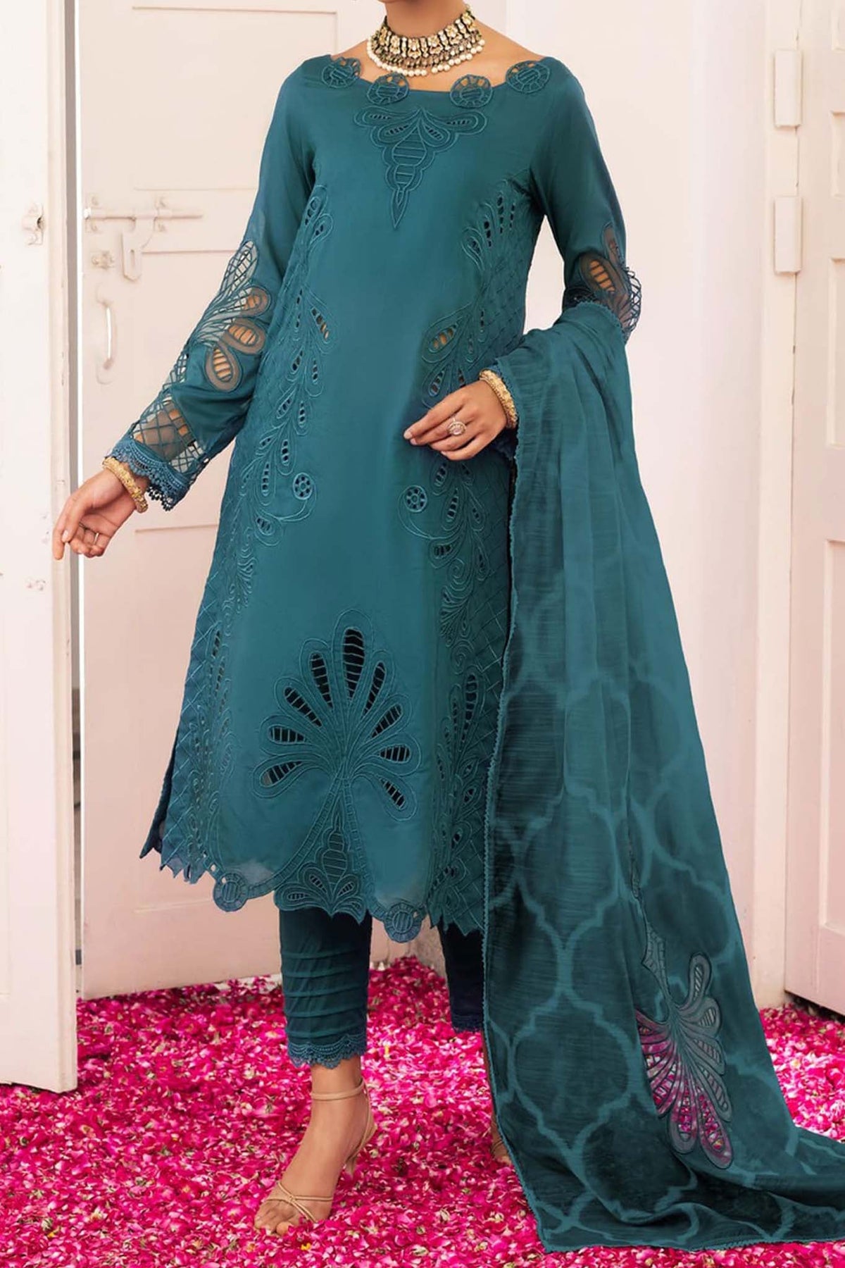Aashiyan by Iznik Unstitched 3 Piece Festive Lawn Collection'2023-AL-12-Alzena