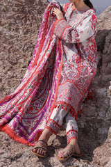 Tropicana by Ayzel Unstitched 3 Piece Lawn Vol-02 Suit-AZL-02-Alenia
