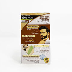 Bigen Men's Beard Color-Medium-Brown