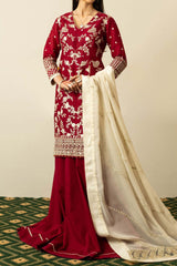 Zara Shahjahan Unstitched 3 Piece Lawn Vol-02 Suit-ZEL-10