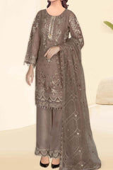 Kashish by Ramsha Unstitched 3 Piece Weightless Chiffon Vol-01 Suit-k-108