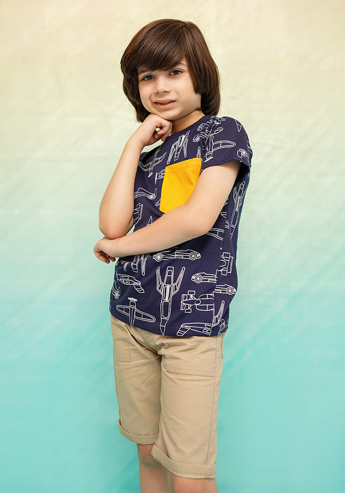 Printed T-Shirt - Wear Ochre