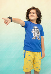 Printed T-Shirt - Wear Ochre