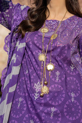 Print Melody By Charizma Unstitched 3 Piece Printed Lawn Vol-03 Suit-PM4-17