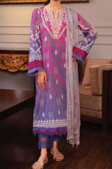 Signature Prints by Nureh Unstitched 3 Piece Printed Lawn Suit-SP-53