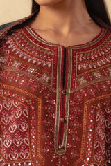 Coco by Zara Shahjahan Unstitched 3 Piece Winter Suit-ZW-08-A
