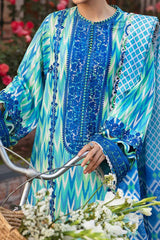 Zaha Unstitched 3 Piece Festive Lawn Suit-ZF23-10