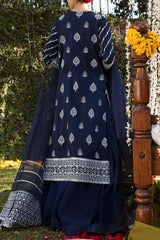 Raqs Ayzel by Afrozeh Unstitched 3 Piece Festive Lawn Suit-AZL-V2-09