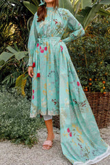 Maria B Unstitched M Basics Summer Lawn Suit-MB-109-A