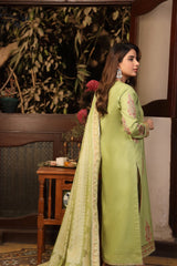 Zarq Barq by Asim Jofa Unstitched 3 Piece Eid Lawn Suit-AJZB-24