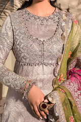 Maria B Mbroidered Unstitched 3 Piece Heritage Suit-BD-2601