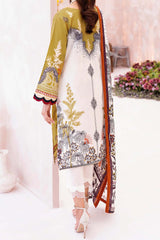 Mashaal by Ramsha Unstitched 3 Piece Luxury Lawn Vol-07 Suit-L-710