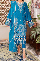 Nuray e Nazar by Parishay Unstitched 3 Piece Eid Lawn Suit-NEE-02
