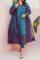 Nureh Unstitched 3 Piece Exclusive Swiss Lawn Suit-NS-81