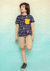 Printed T-Shirt - Wear Ochre