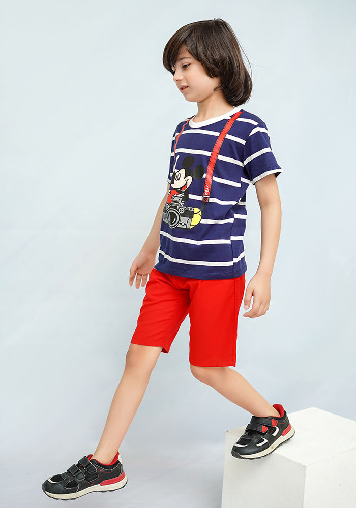Printed T-Shirt - Wear Ochre